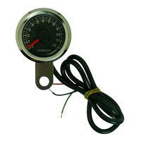 Tacho 48MM Electric Chrome