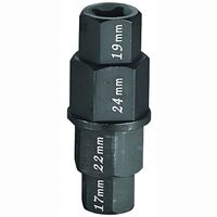 Whites 4-In-1 Hex Axle Tool 17 19 22 24mm CrMo