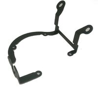 TRAIL TECH Steel Bracket Power Coated BLK  WR450F