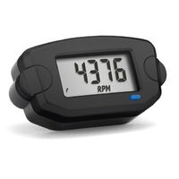 TTO - Tach/Hour Meter - BLK for Yamaha YZ250 1982 to 2020