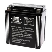 USPS AGM BATTERY USX16 YTX16-BS YTX20CH-BS *4