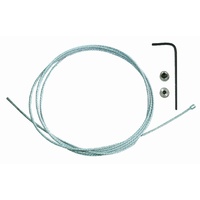 MCS Emergency Throttle Cable Inner 1200mm Long Screw On Ferrells Fits Slide Style