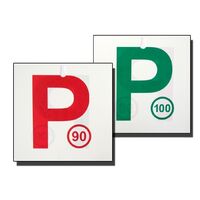 P Double Sided Plate Redgreen