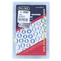 Alluminium Washer Assort (260 Pieces) 