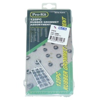 Rubber Grommet Assortment (125 Pieces) 