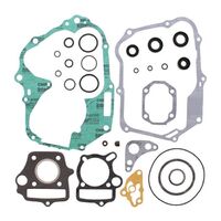 COMPLETE GASKET SET W/ OIL SEALS for Honda CRF50F 2004 to 2015