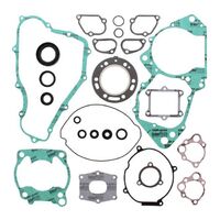 COMPLETE GASKET SET W/ OIL SEALS for Honda CR250R 1989 to 1991