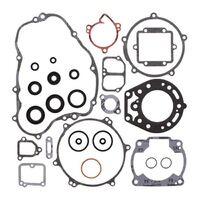 VERTEX COMPLETE GASKET SET W/ OIL SEALS KAW KDX200 95-06