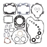 COMPLETE GASKET SET W/ OIL SEALS for Kawasaki KX250 1990 to 1991