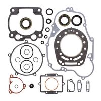 COMPLETE GASKET SET W/ OIL SEALS for Kawasaki KX500 1989 to 2004