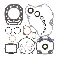 VERTEX COMPLETE GASKET SET W/ OIL SEALS KAW KX500 86-87