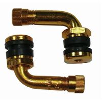 Alloy 90 Degree Valve Stem Gold 