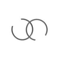 Wiseco Retaining Clip,Round Wire Pin Locks 19mm (Pair)