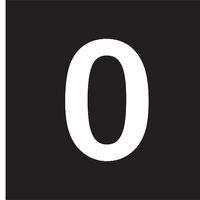 One 110MM Junior Arial No. 0 White