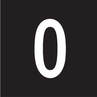 One 150MM Arial No. 0 White