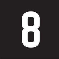 One 165MM Straight No. 8 White