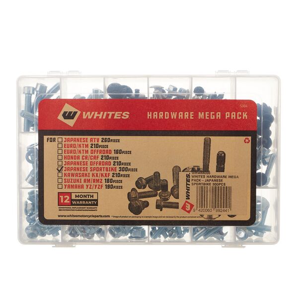 Whites Hardware Mega Pack - Japanese Sportbike 300pcs
