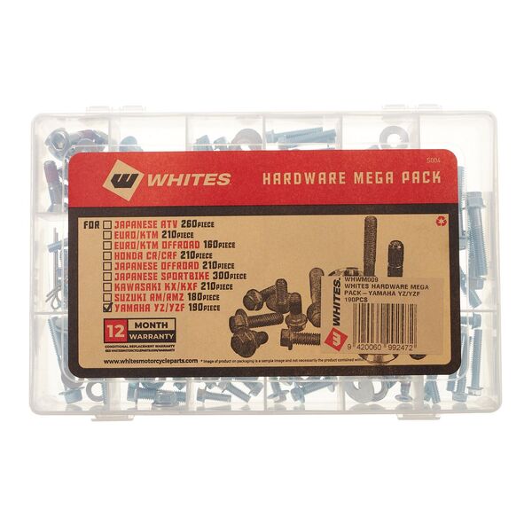 Whites Hardware Mega Pack - Yamaha YZ/YZF 190pcs