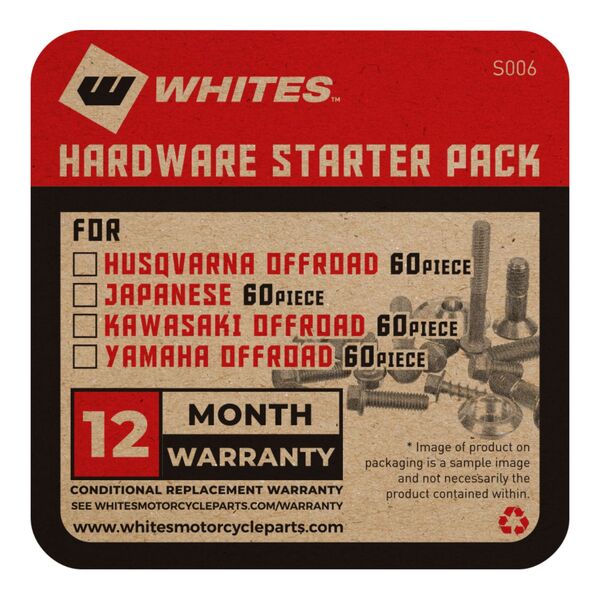 Whites Hardware Starter Pack - Husqvarna Offroad 60pcs