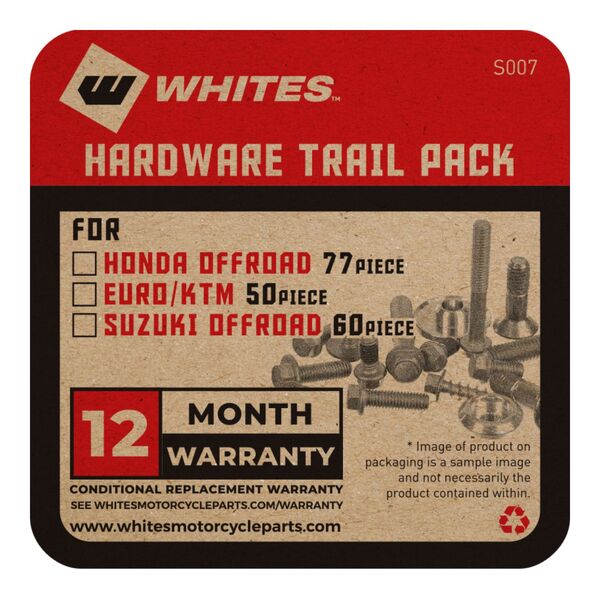 Whites Hardware Trail Pack - Honda Offroad 77pcs