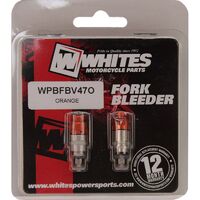 WHITES FORK BLEEDER VALVES - PAIR M4.0 x 0.7 ORG