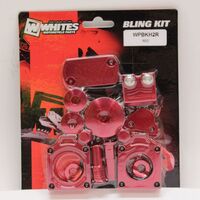 Whites Bling Kit Red CRF250  09-16