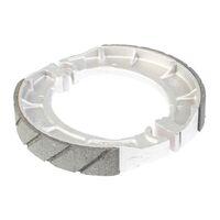 Whites Front Brake Shoes Water Groove