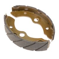Whites Front Brake Shoes Water Groove