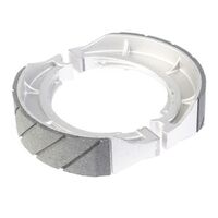 Whites Rear Brake Shoes Water Groove for Suzuki LTF500F QuadRunner 2001 to 2002