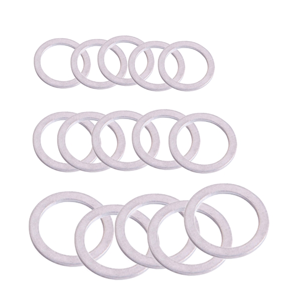 Motorcycle Sump Plug Crush Washer 5 Pack | 10mm 12mm 14mm