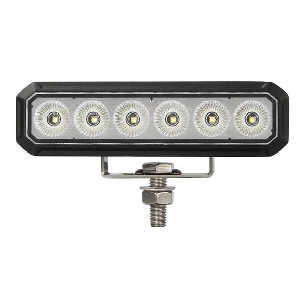 Whites Work Light 150Mm - Flood - Osram Led Single Mount