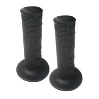 Motorcycle Handle Bar Grips | Half Waffle | Tie Wire | Enduro | Closed End
