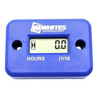 WHITES HOUR METER - BLU