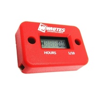 Whites MX Hour Meter Red Universal Enduro Motocross Off Road Dirt Bike