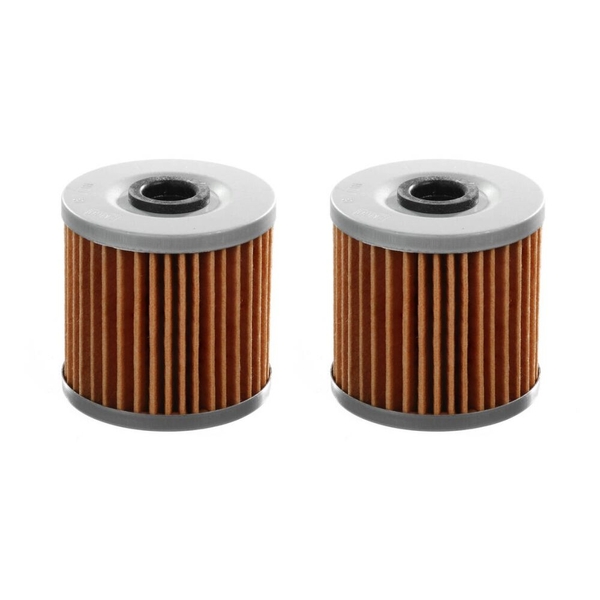 Whites Oil Filter 2 Pack for KAWASAKI KLF250 BAYOU 2003-2011