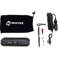Whites Portable Tyre Pump & Power Bank 0-150psi