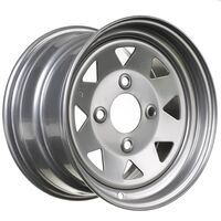 Rear ATV STEEL RIM 8SPKE 12 X 7 FR 4/110 5+2