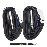 White Tie Down 38mm Power Lock Black for Honda XL125S