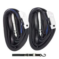 White Tie Down 38mm Power Lock Black for Yamaha WR500