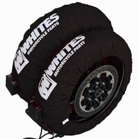 WHITES TYRE WARMER C6 Digital 30-90C 120/180-195 BLK