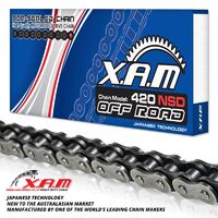 Non Sealed Dirt CHAIN 104 Links  for Yamaha MX100 1974-1990