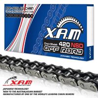 Non-Sealed Dirt CHAIN 114 Links  for Kawasaki KX80 1979-1980