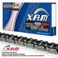 Standard Length Non-Sealed Heavy Duty Chain 428 x 104 Links