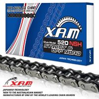 Non Sealed Heavy Duty CHAIN 112 Links  for Suzuki  DR200SE TROJAN 2004-2020