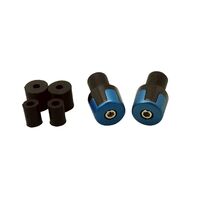 Interlock Bar Ends Blueblack