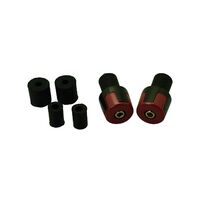 Interlock Bar Ends Redblack