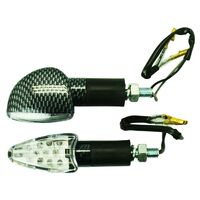 Arrowhead LED Indicator Long Stem Carbon Look