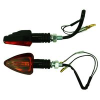Arrowhead Vented Indicator Black (Pair)