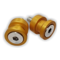 Motorcycle Race Stand Knobs | Lift PEGS | 10mm | M10 | Anodised Gold