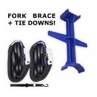 Blue Black Tie Down Brace Block Fork Seal Saver for YZ125 YZ250 YZ250F YZ450F